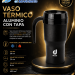 Vaso Térmico Aluminio con Tapa