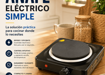 Anafe Eléctrico Simple