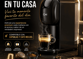 Cafetera Expresso 3 en 1 Cápsulas