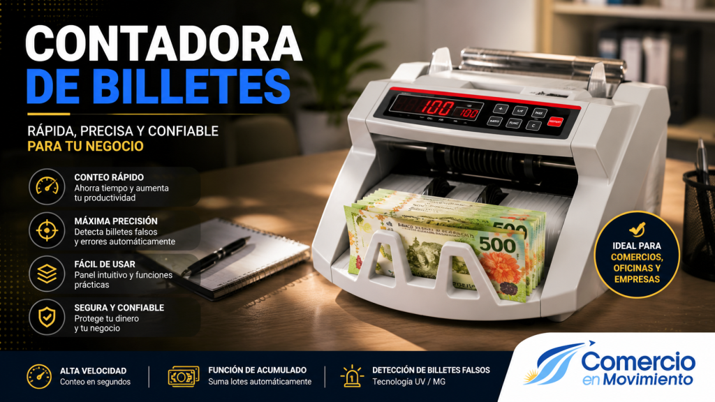 CONTADORA DE BILLETES 16.9