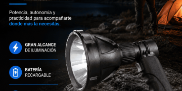 Linterna de Búsqueda Multifuncional