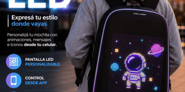 Mochila Con Pantalla Led