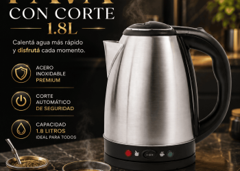 Pava Eléctrica con corte 1.8L
