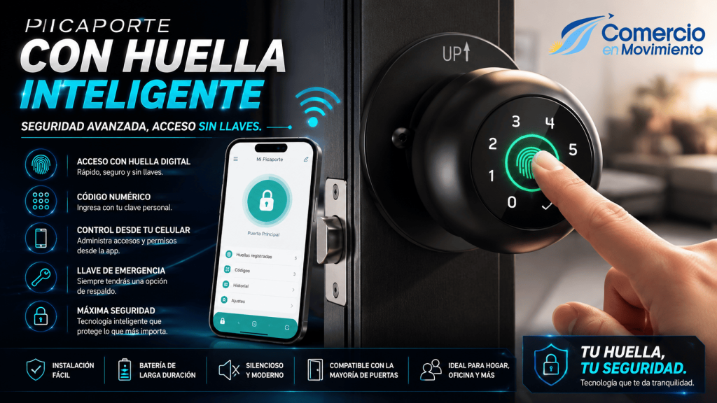 PICAPORTE CON HUELLA 16.9