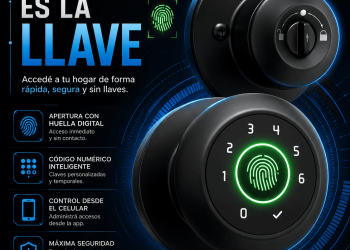 Picaporte Con Huella Inteligente