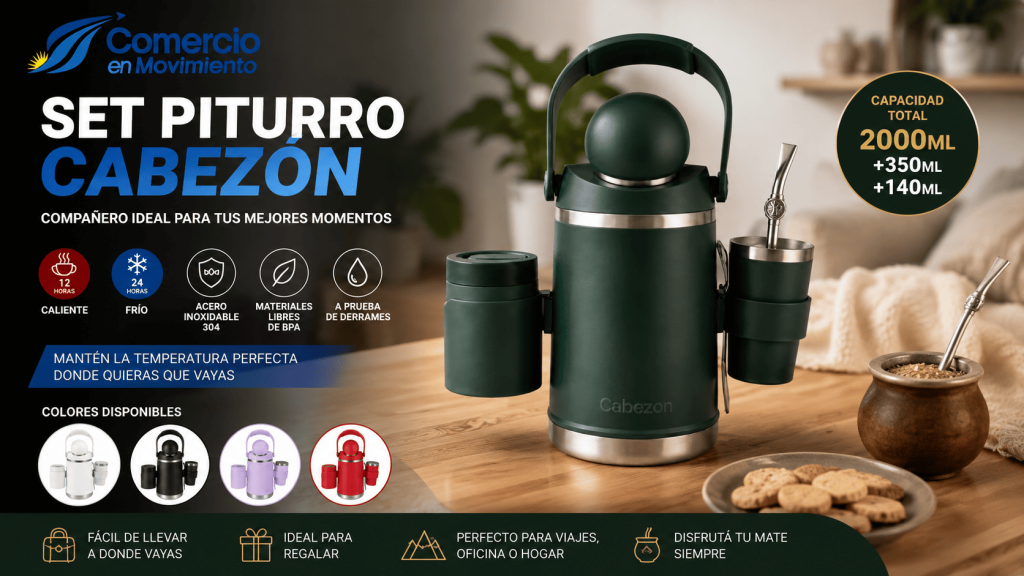 SET PITURRO CABEZON (mate) 16.9
